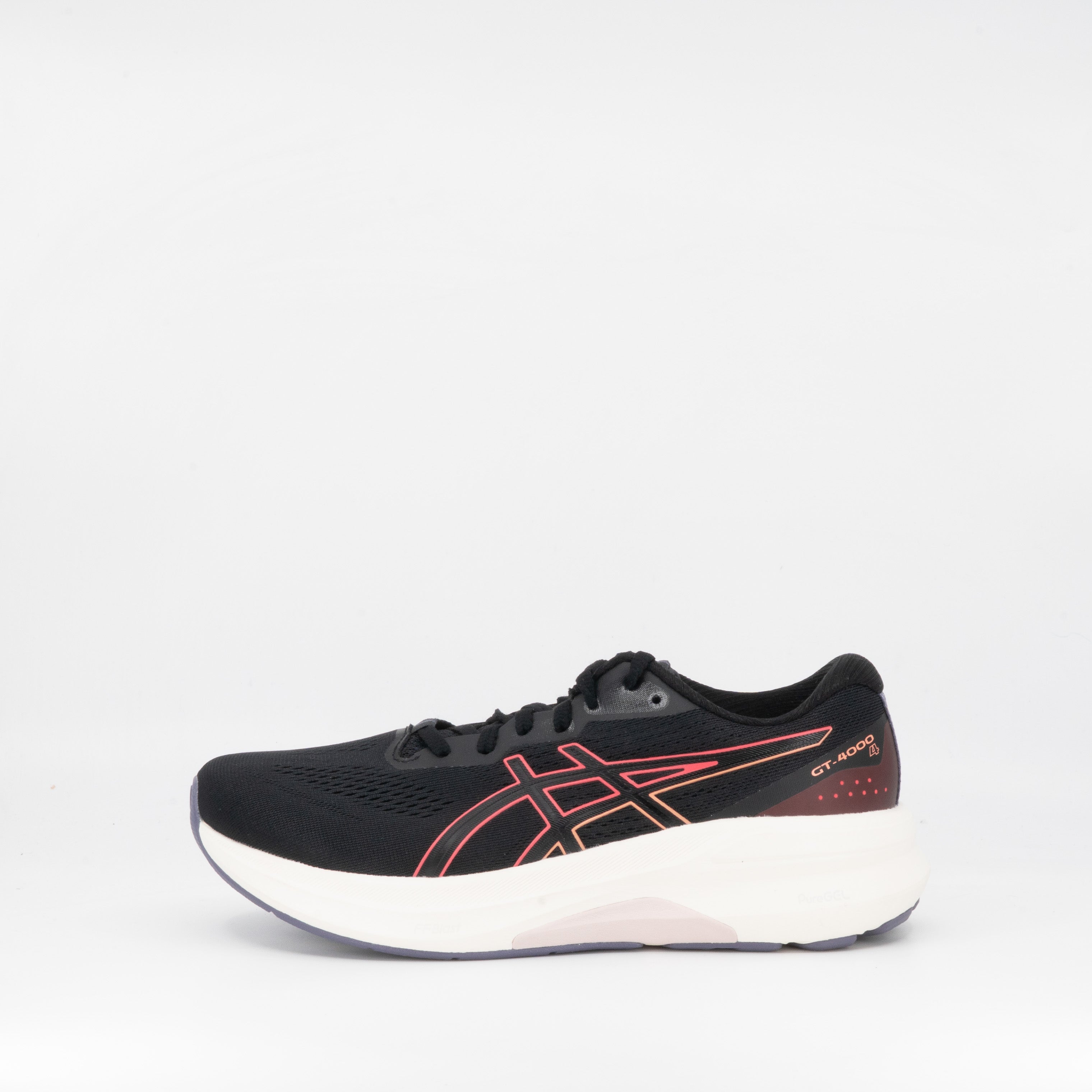 Asics GT-4000 4 (D Wide) Womens Black/Coral Reef - Frontrunner Colombo